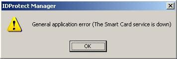 smart card service won t start|SmartCard Service error .